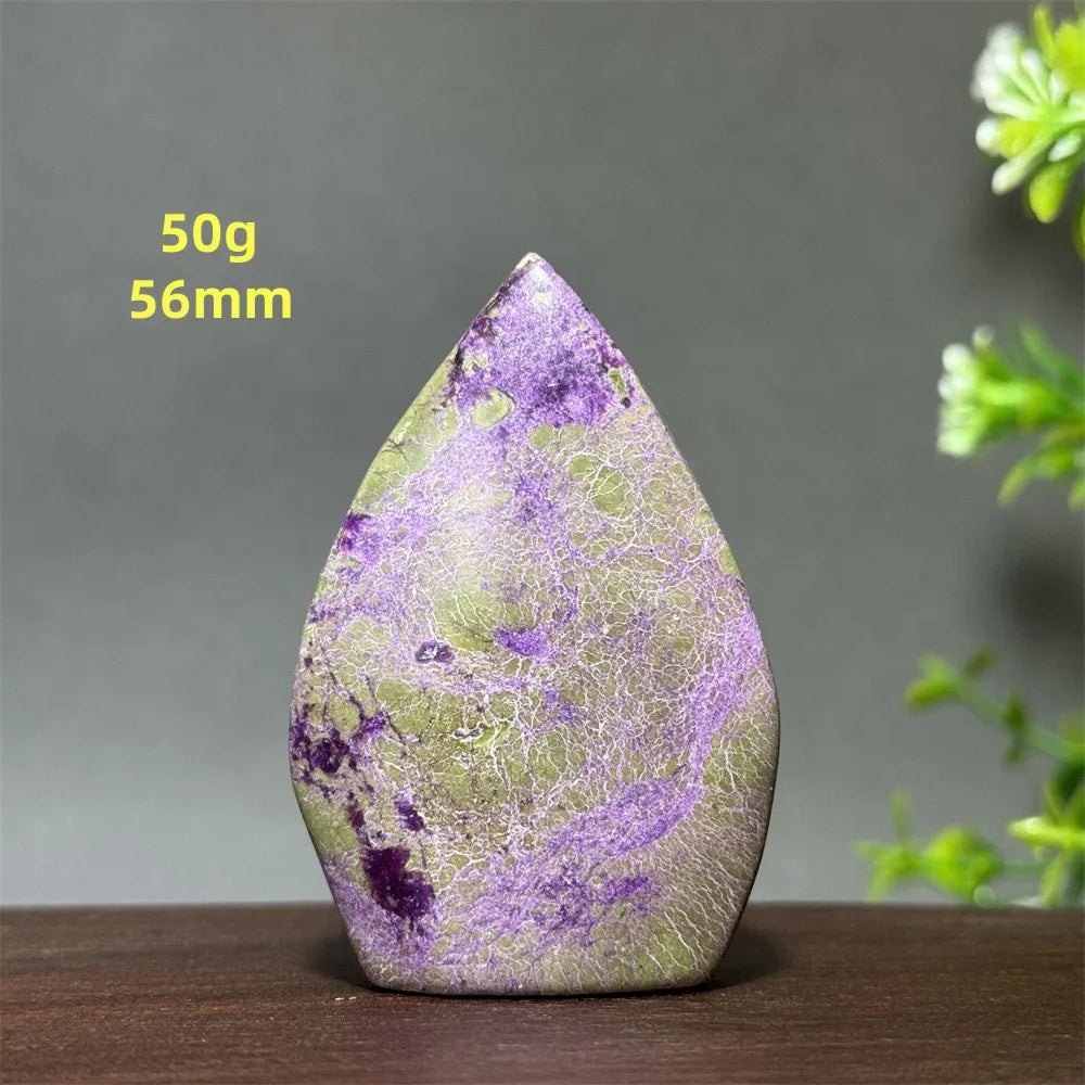 Natural Atlantisite Free-Form Torch
