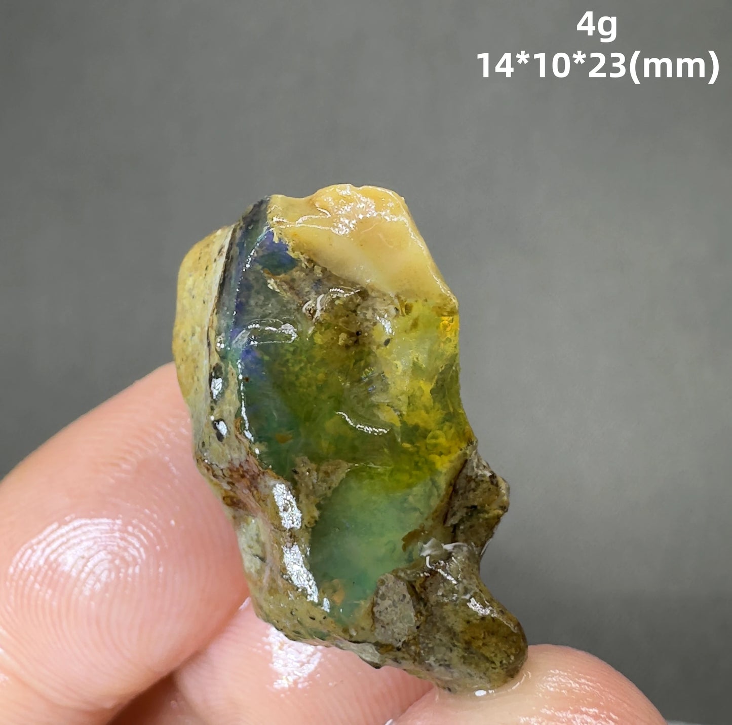 Natural Rare Ethiopian Water Opal Specimen