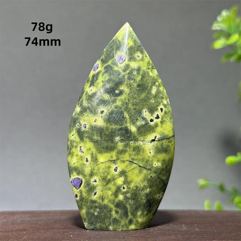 Natural Atlantisite Free Form Torch