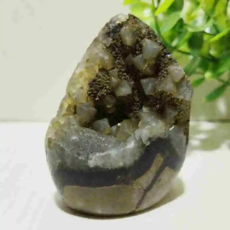 Natural Septarian Geode Freeform Cluster
