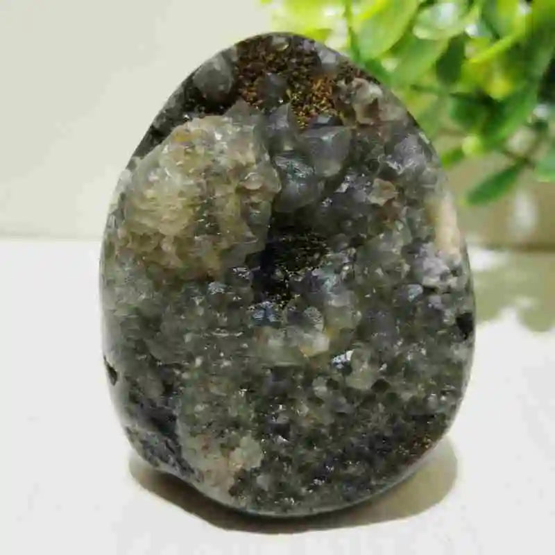 Natural Septarian Geode Freeform Cluster