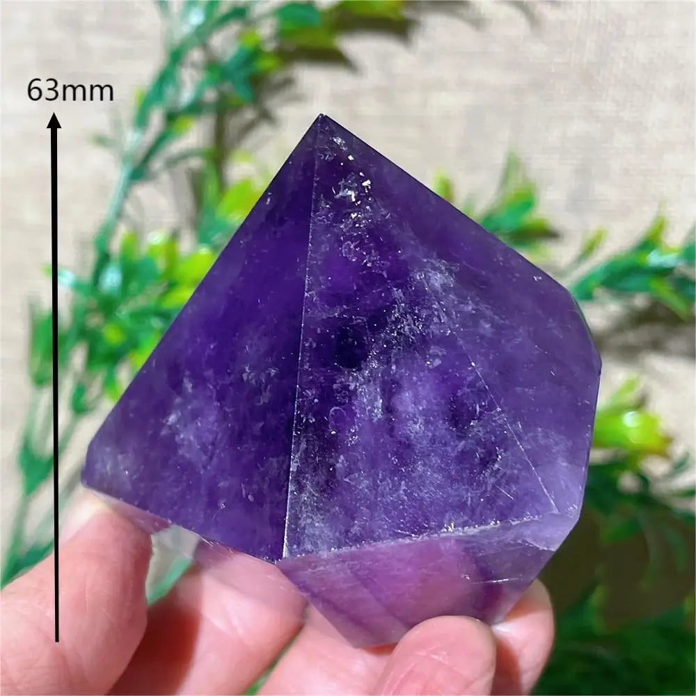 HQ Dark Purple Amethyst Cupcake Freeform