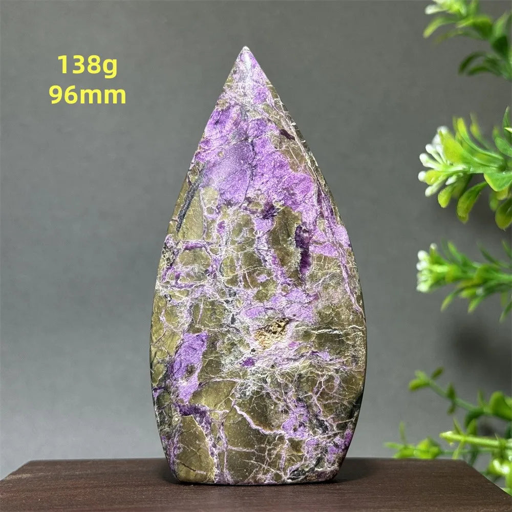 Natural Atlantisite Free-Form Torch