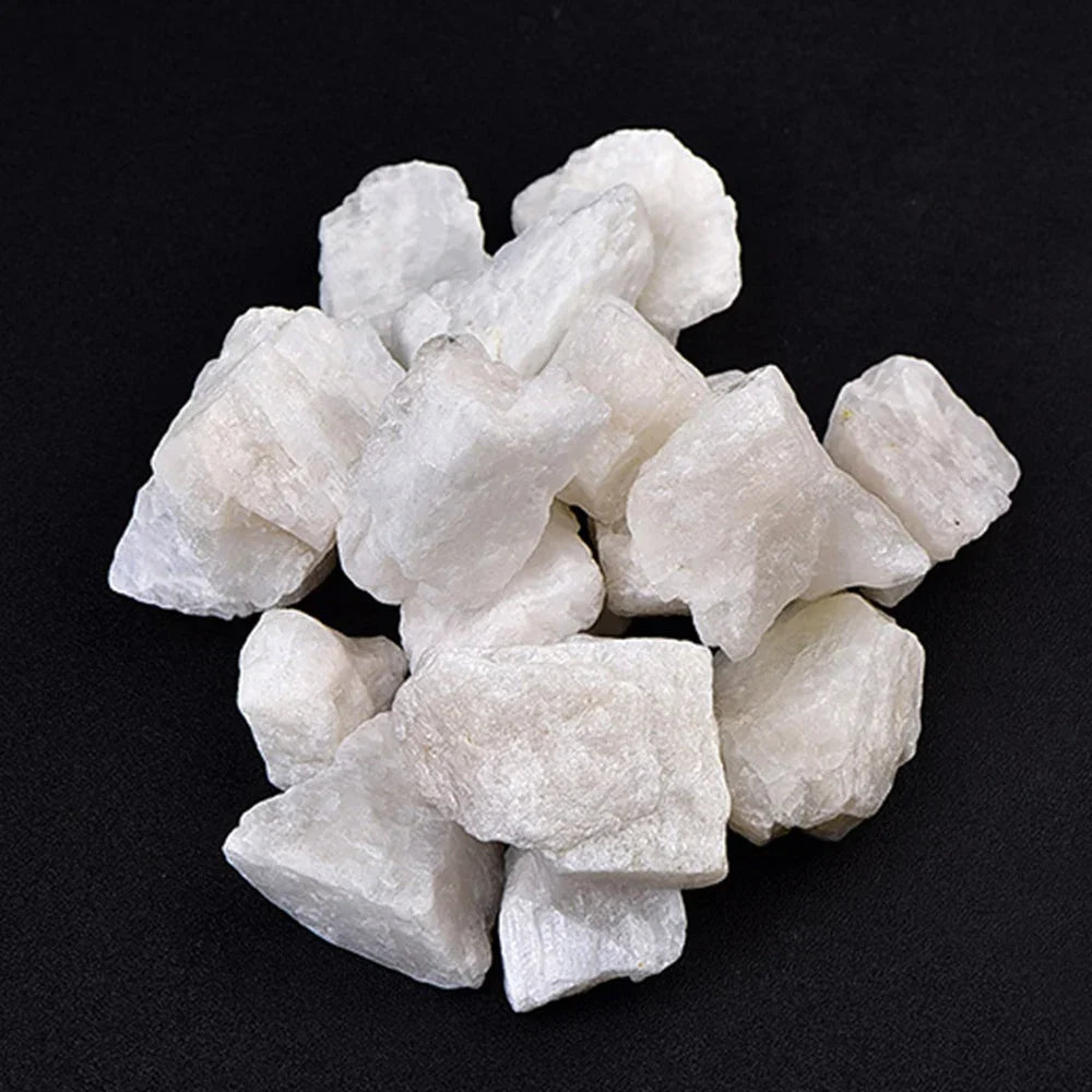 Natural Raw White Moonstone