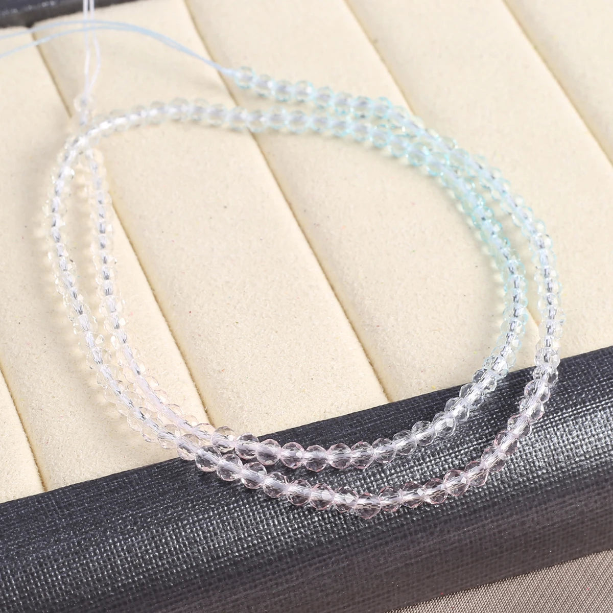 2mm Gradient Natural Stone Bead Strand