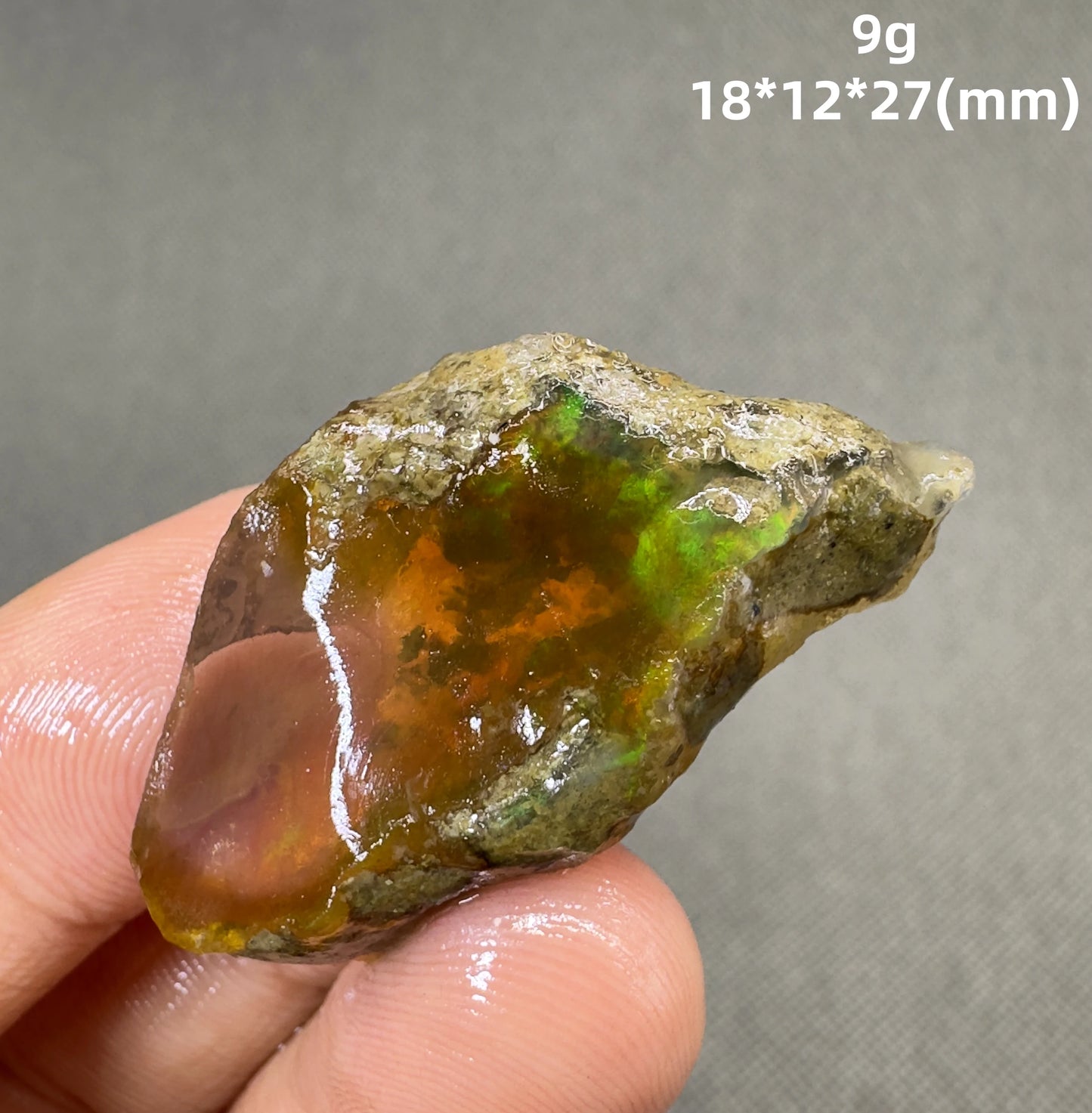 Natural Rare Ethiopian Water Opal Specimen