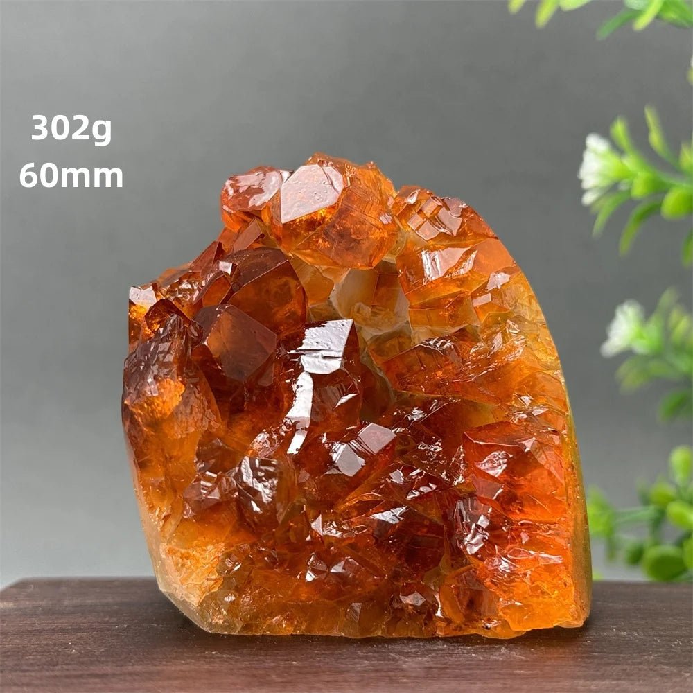 HQ Brazilian Citrine Freeform Geode