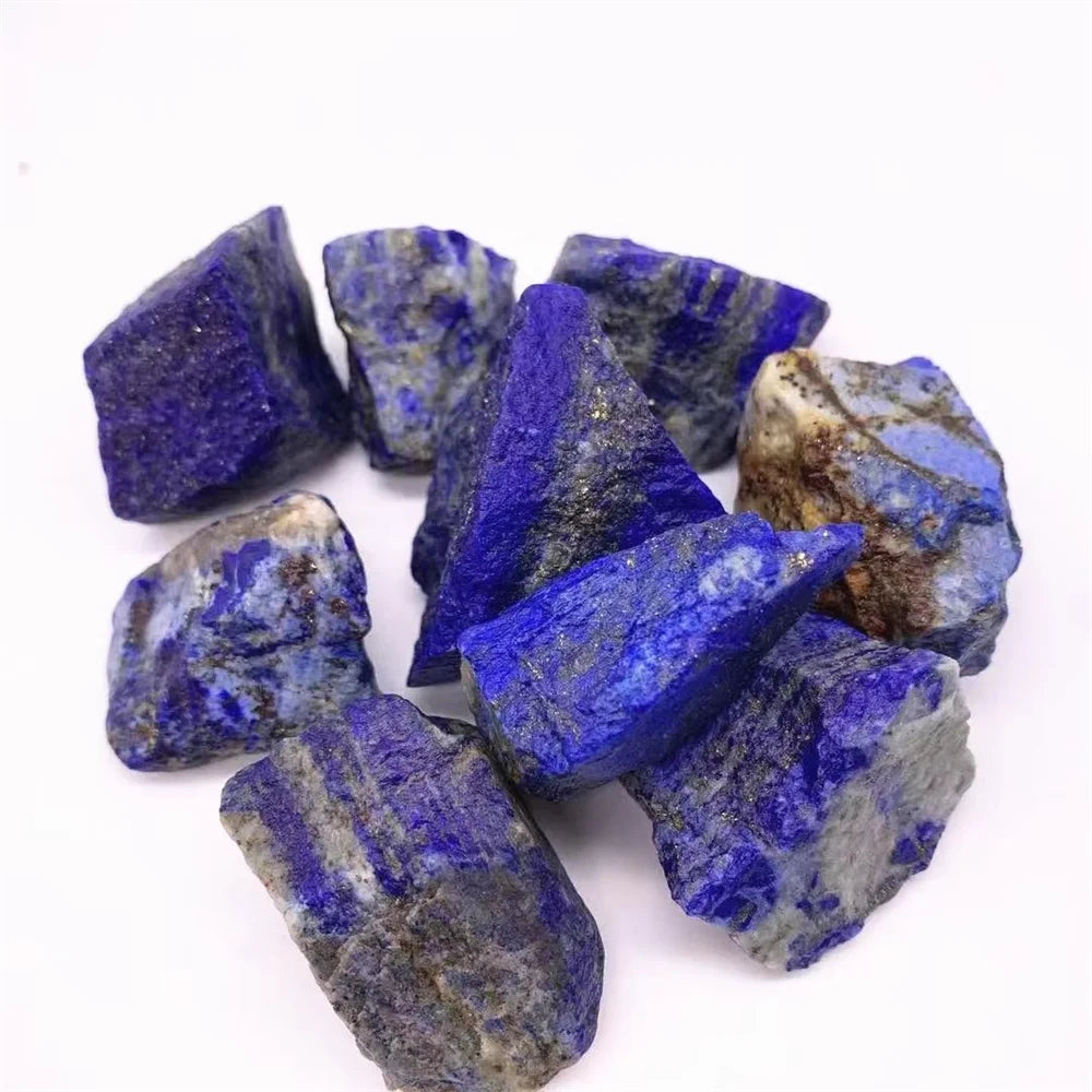 Pierre de lapis-lazuli naturelle de haute qualité d'Afghanistan, quartz brut, spécimens minéraux, cristaux de guérison spirituelle