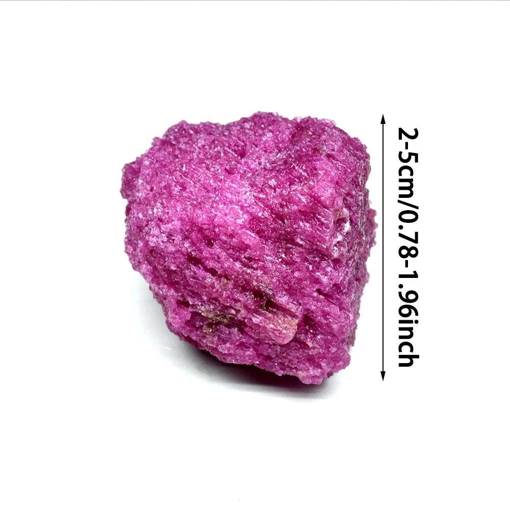 Raw Red Corundum Ruby