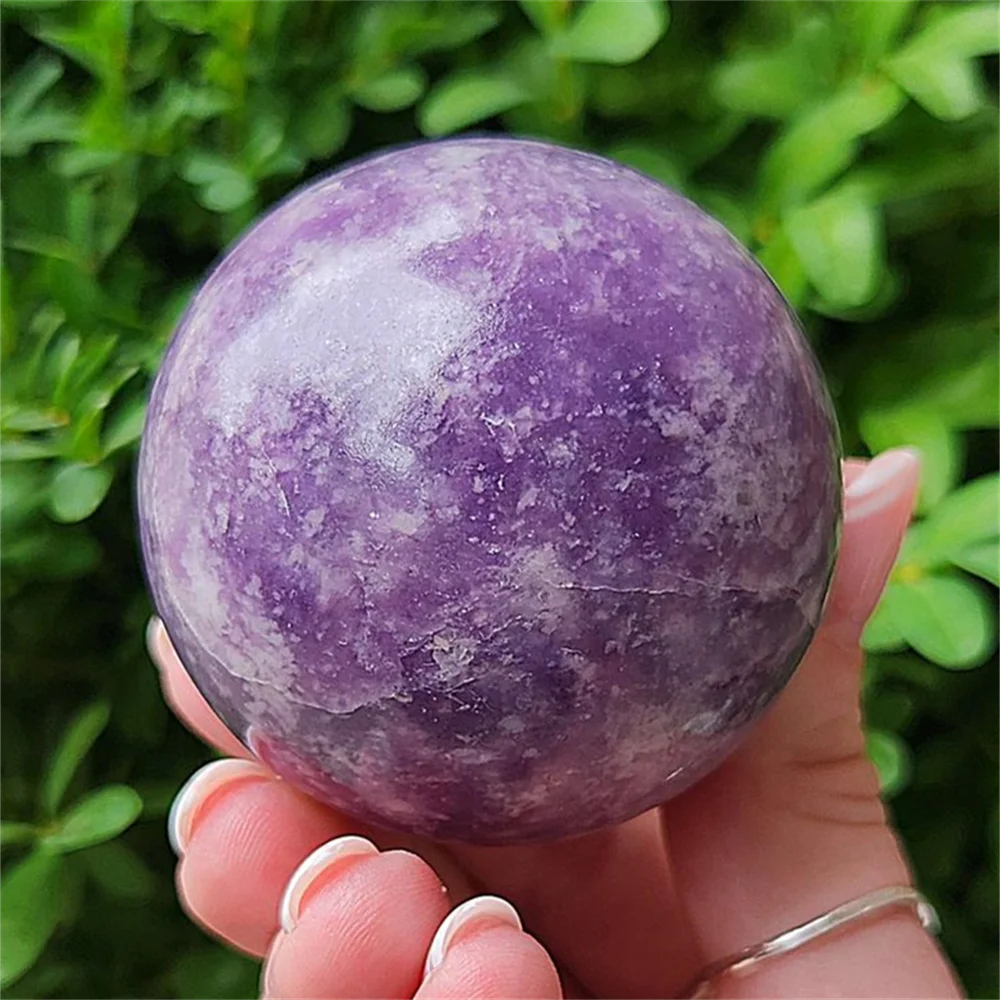 Purple Lepidolite Spheres