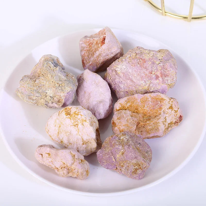 Natural Raw Pink Phosphosiderite