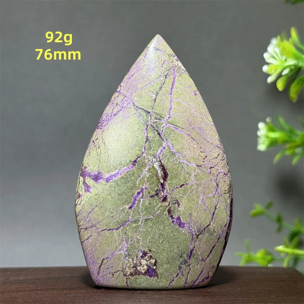 Natural Atlantisite Free-Form Torch