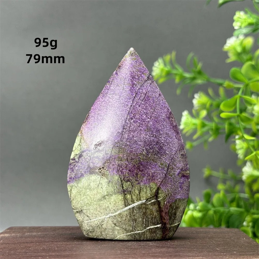 Natural Atlantisite Free-Form Torch