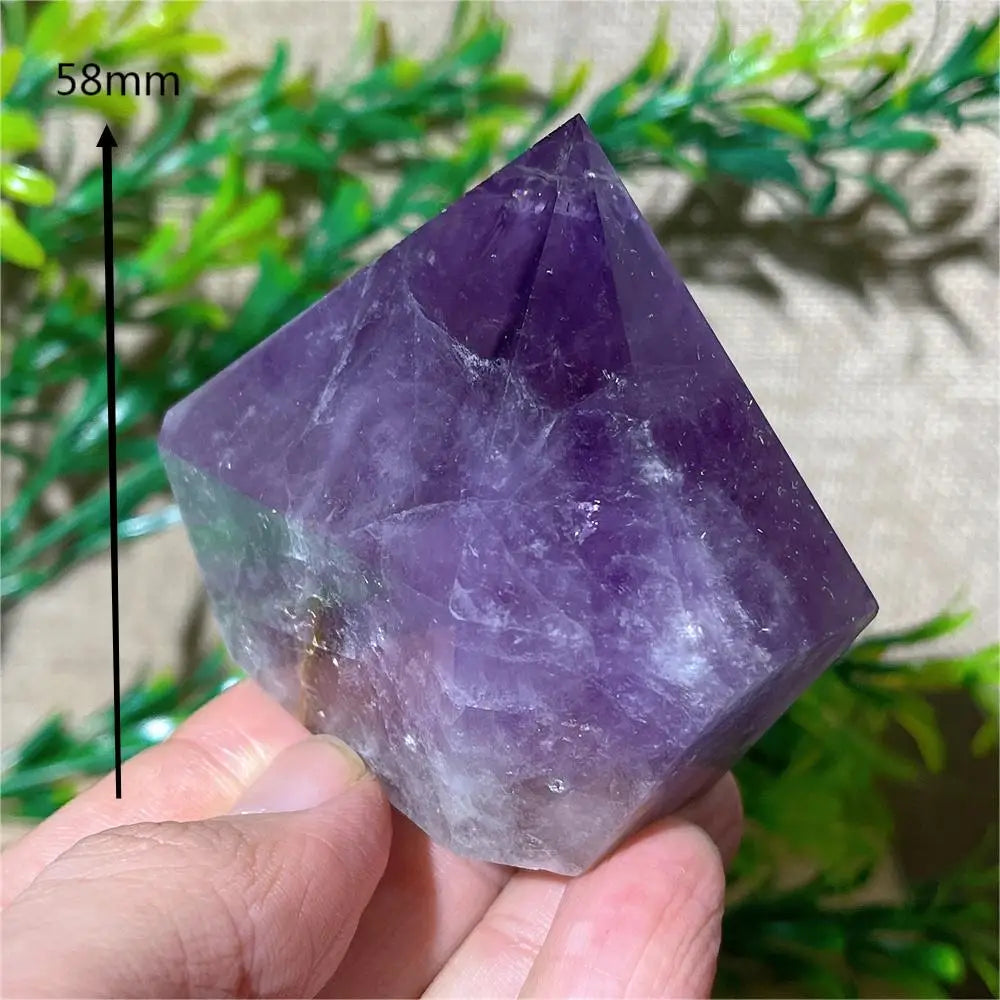 HQ Dark Purple Amethyst Cupcake Freeform