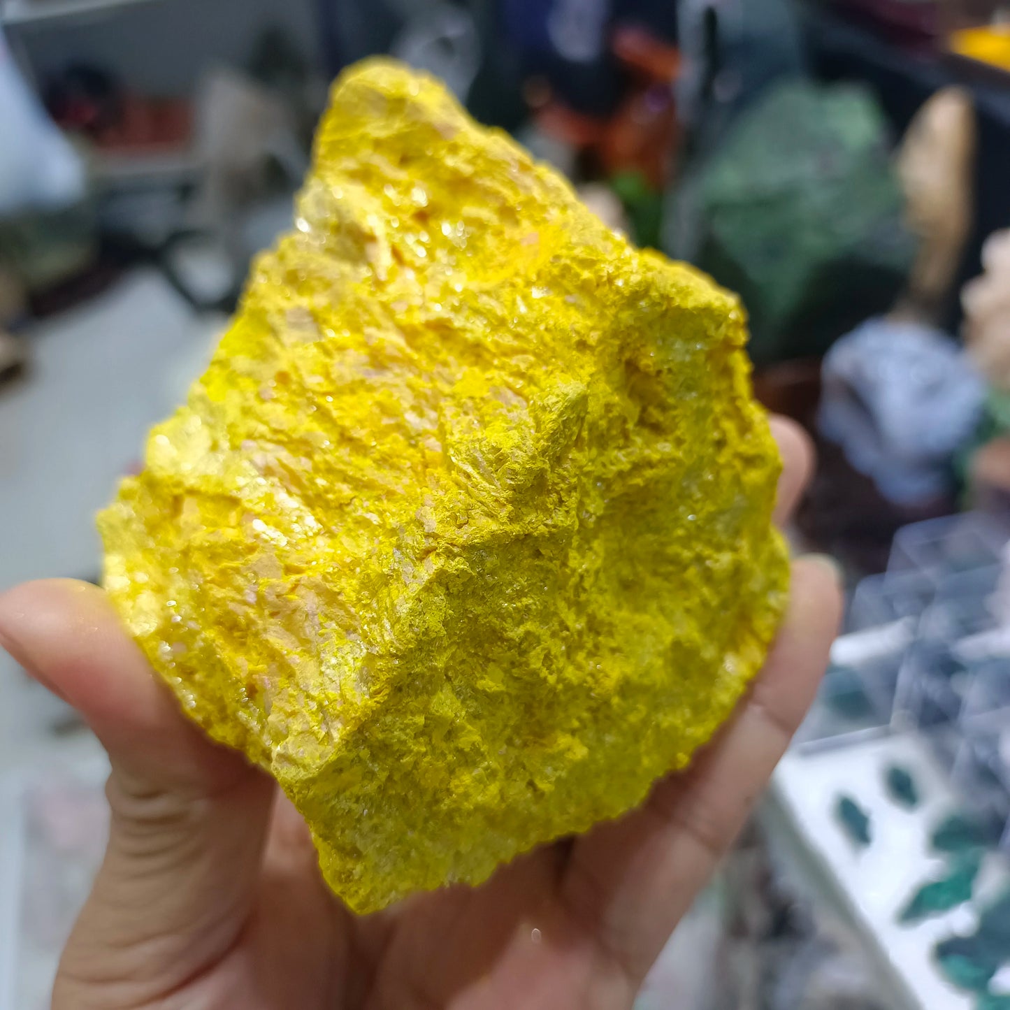 HQ Natural Rough Realgar Specimen