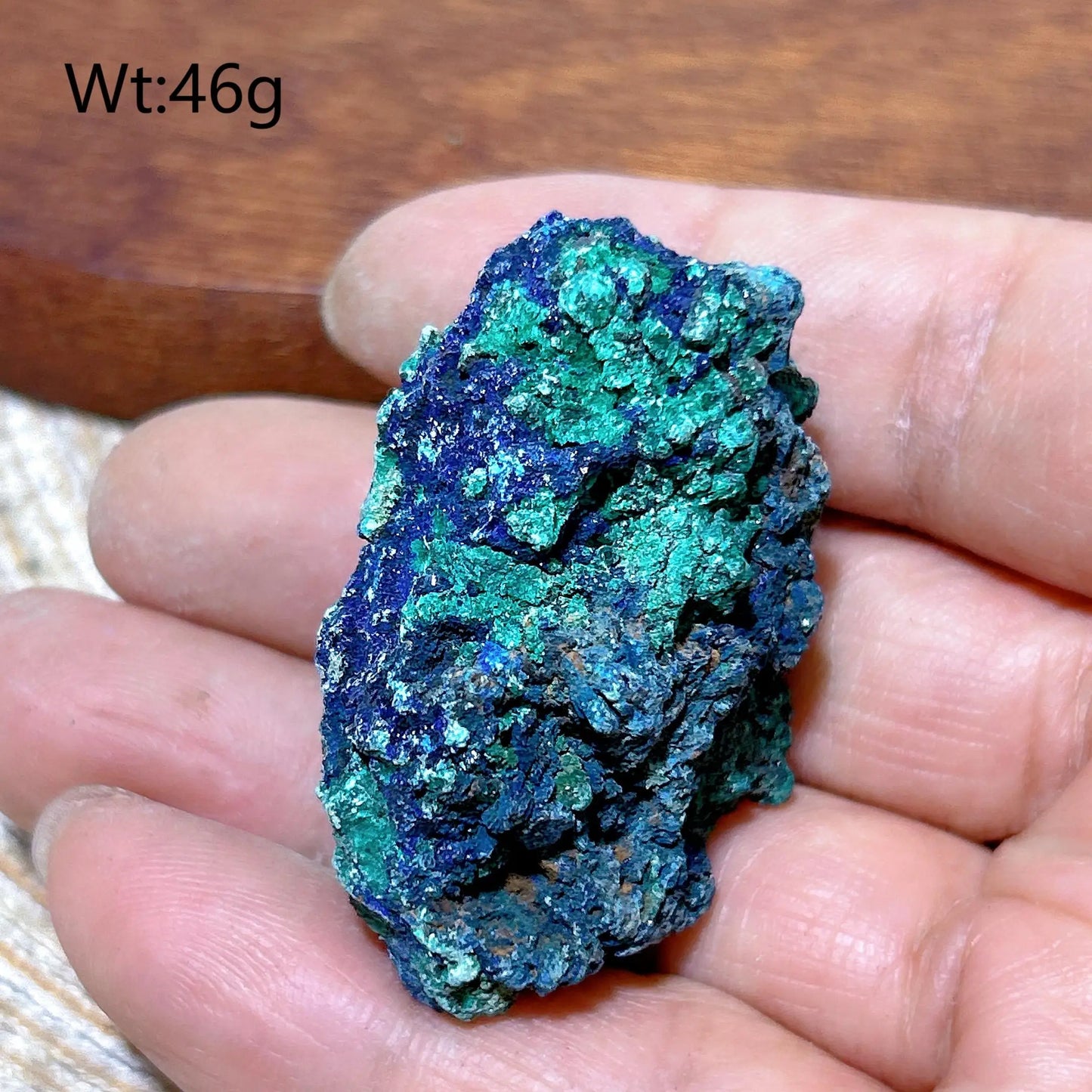 HQ Natural Chrysocolla With Azurite Specimen Medium