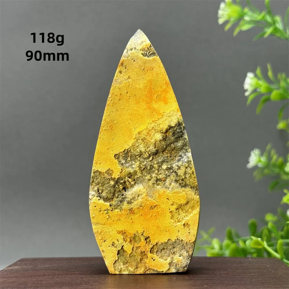 Natural Bumblebee Jasper Free Form Torch