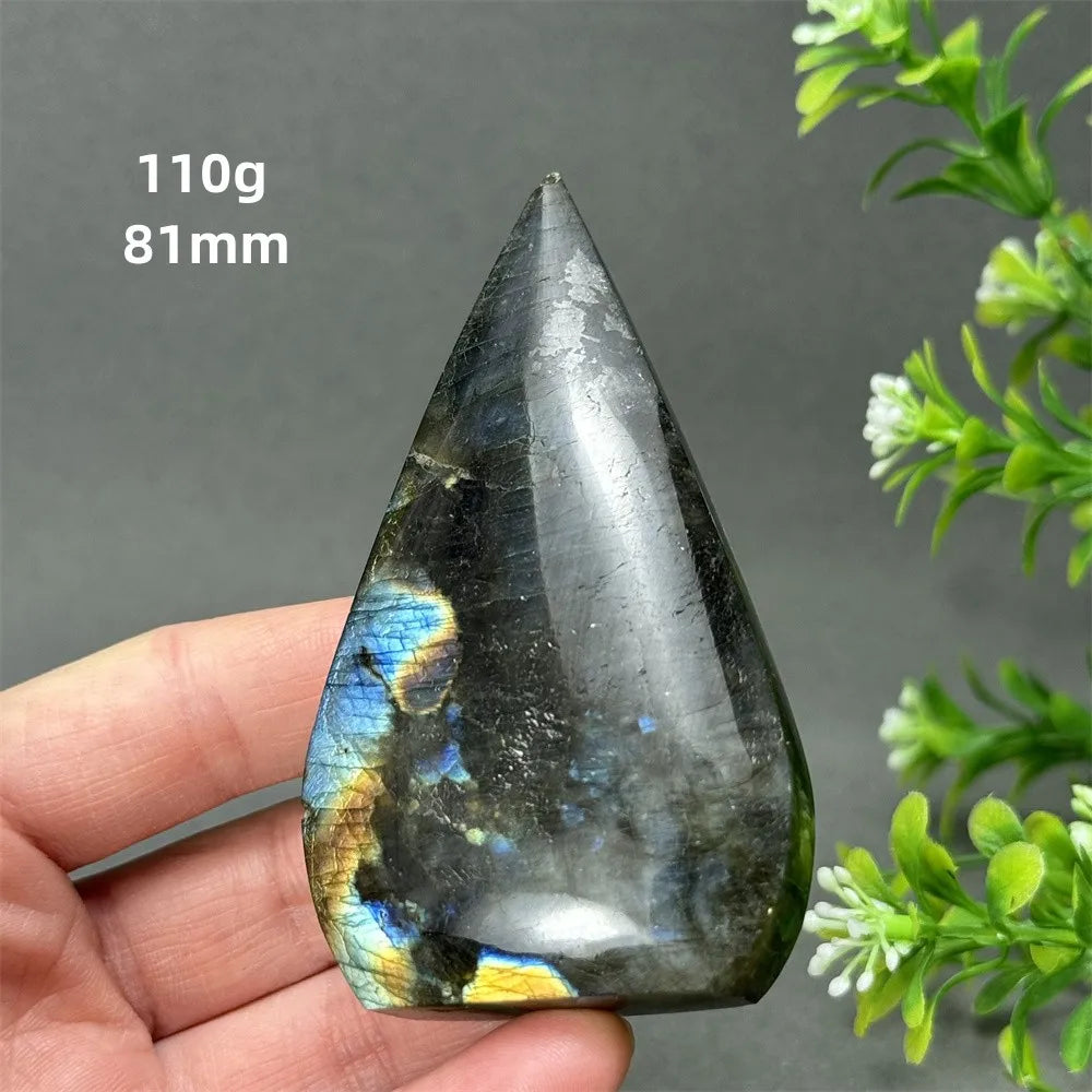 Natural Labradorite Free Form Torch