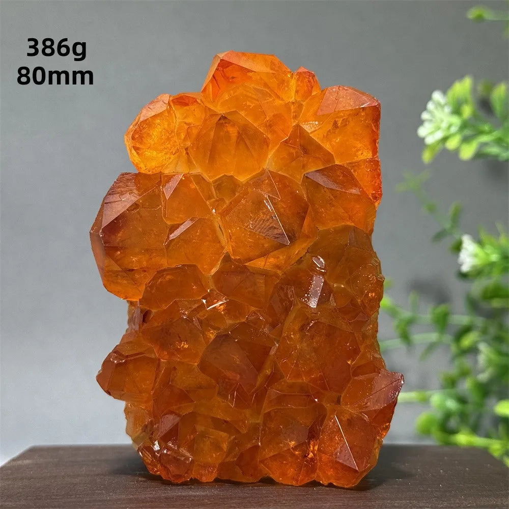 HQ Brazilian Citrine Freeform Geode