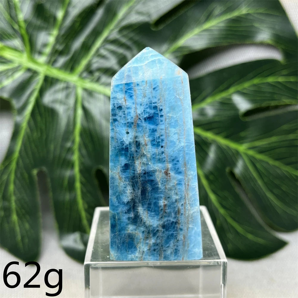 Natural Dominican Larimar Tower