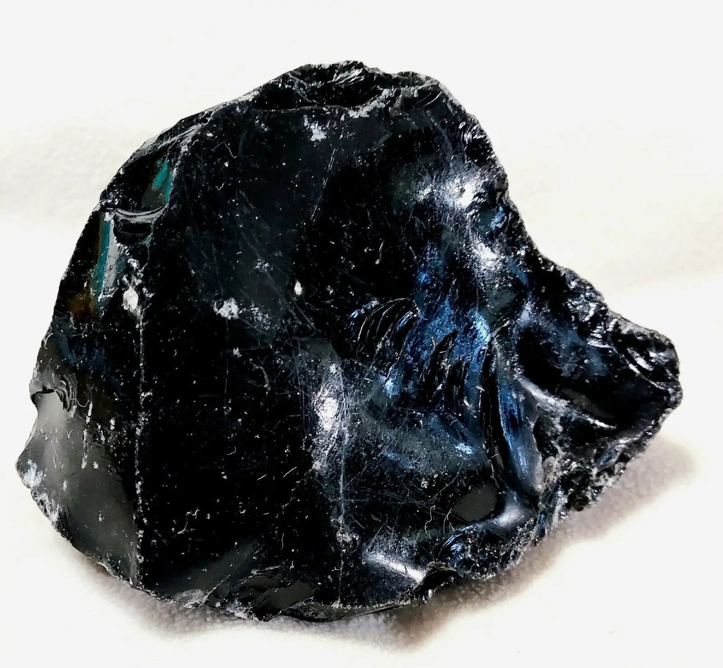 Massive Raw Black Obsidian Specimens