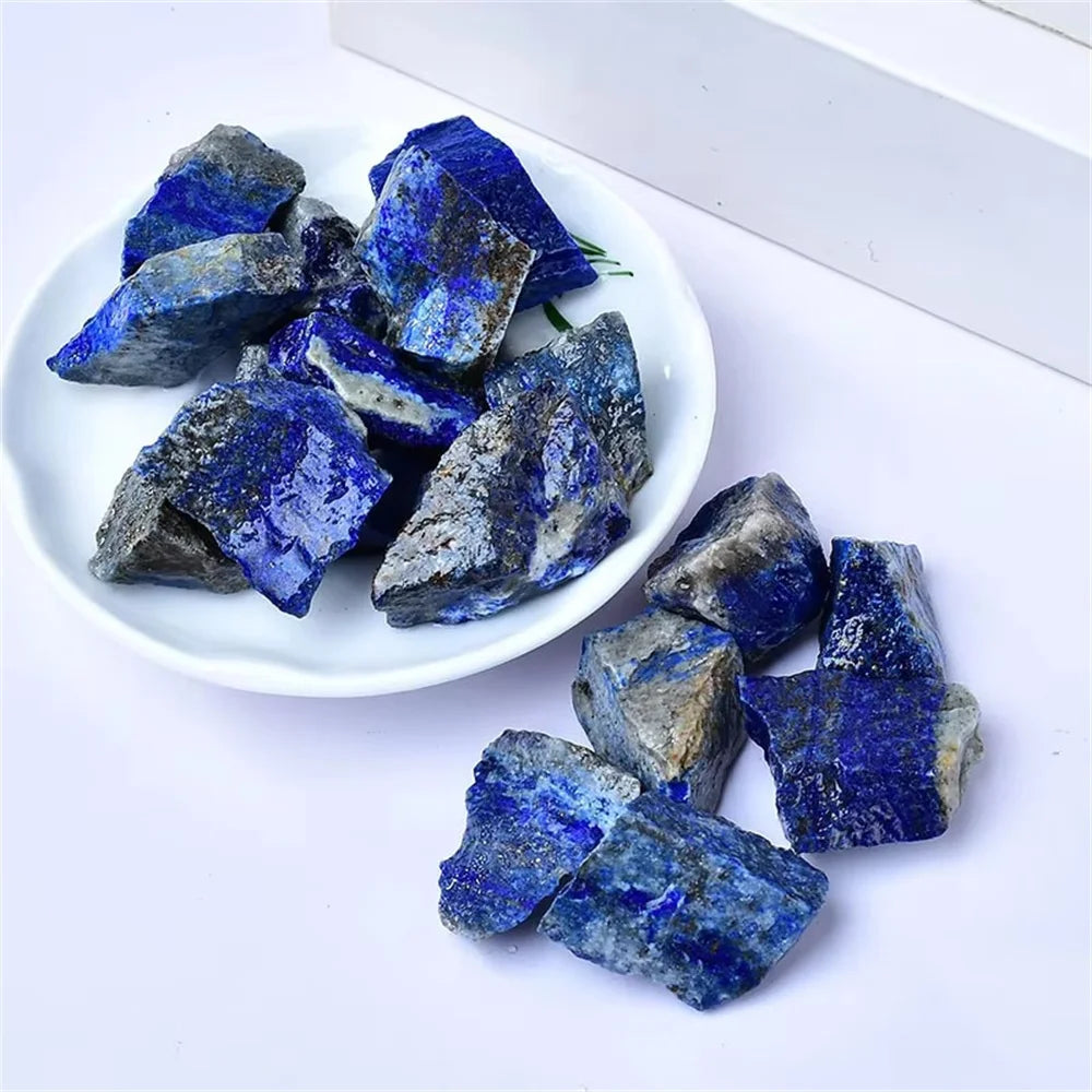Pierre de lapis-lazuli naturelle de haute qualité d'Afghanistan, quartz brut, spécimens minéraux, cristaux de guérison spirituelle