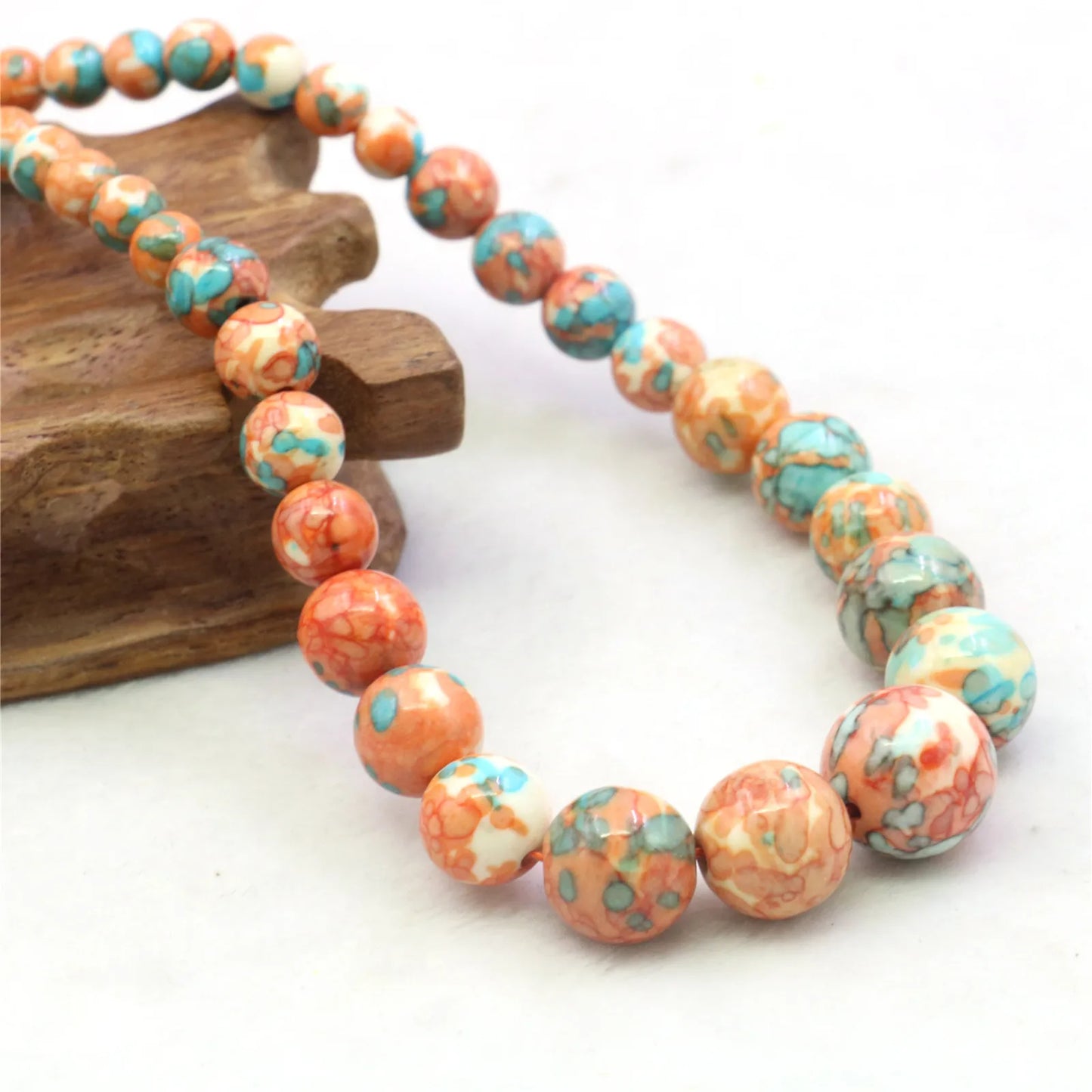 6-14mm Rainflower Bead Strand
