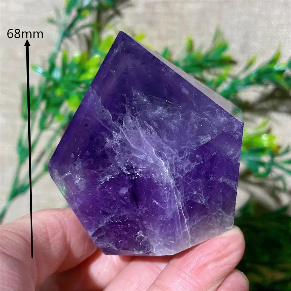 HQ Dark Purple Amethyst Cupcake Freeform