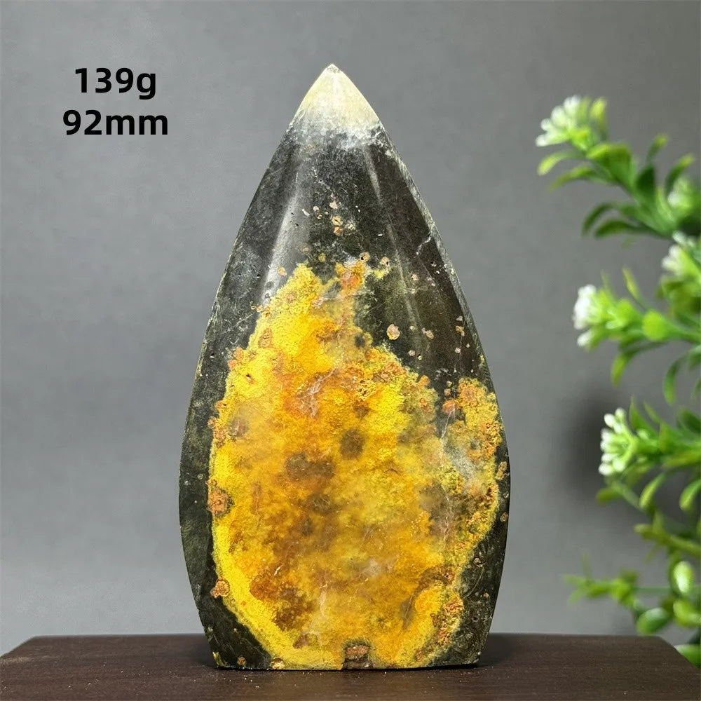 Natural Bumblebee Jasper Free Form Torch