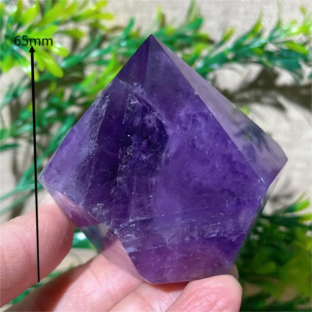 HQ Dark Purple Amethyst Cupcake Freeform