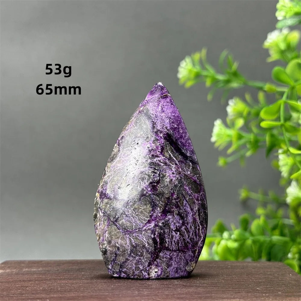 Natural Atlantisite Free-Form Torch