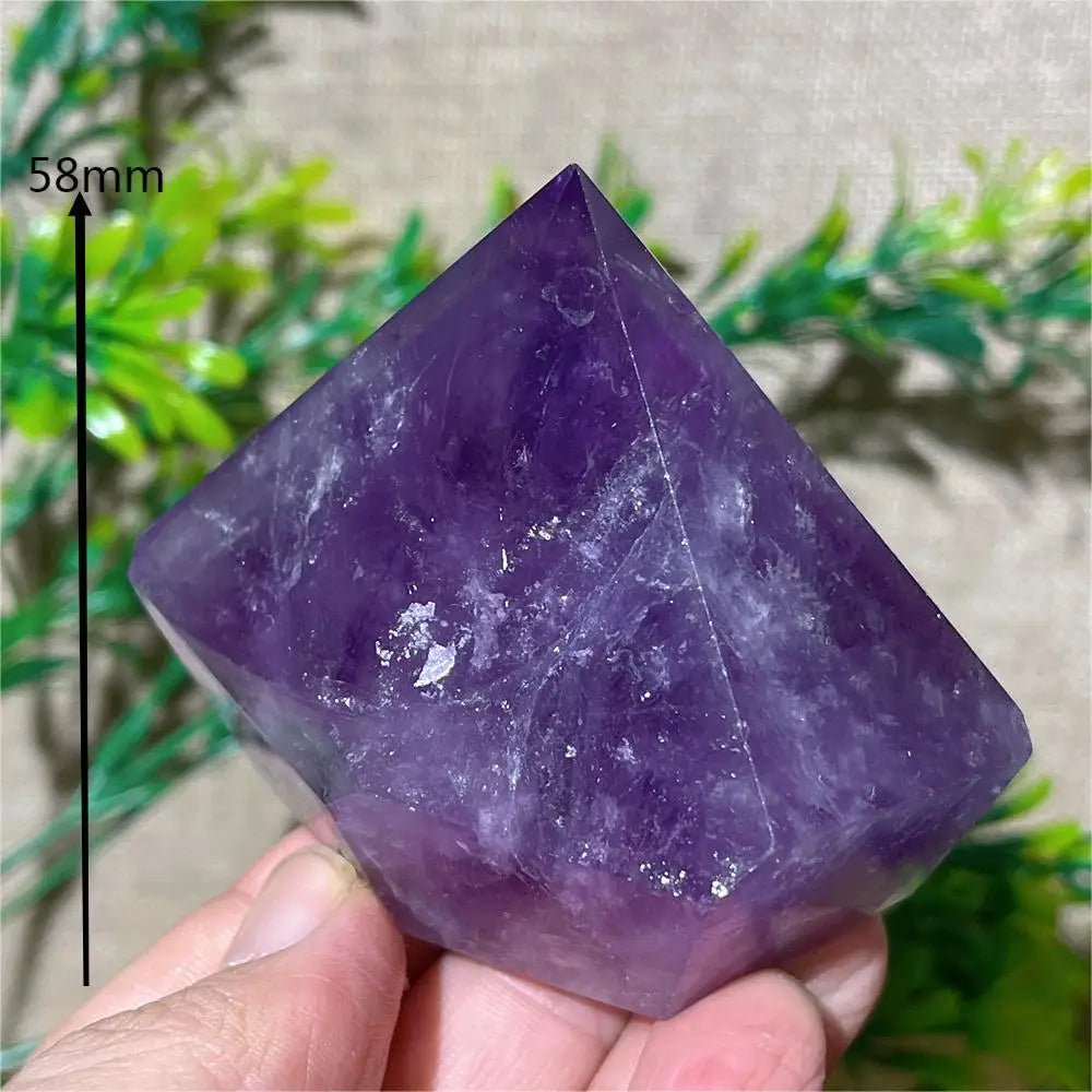 HQ Dark Purple Amethyst Cupcake Freeform