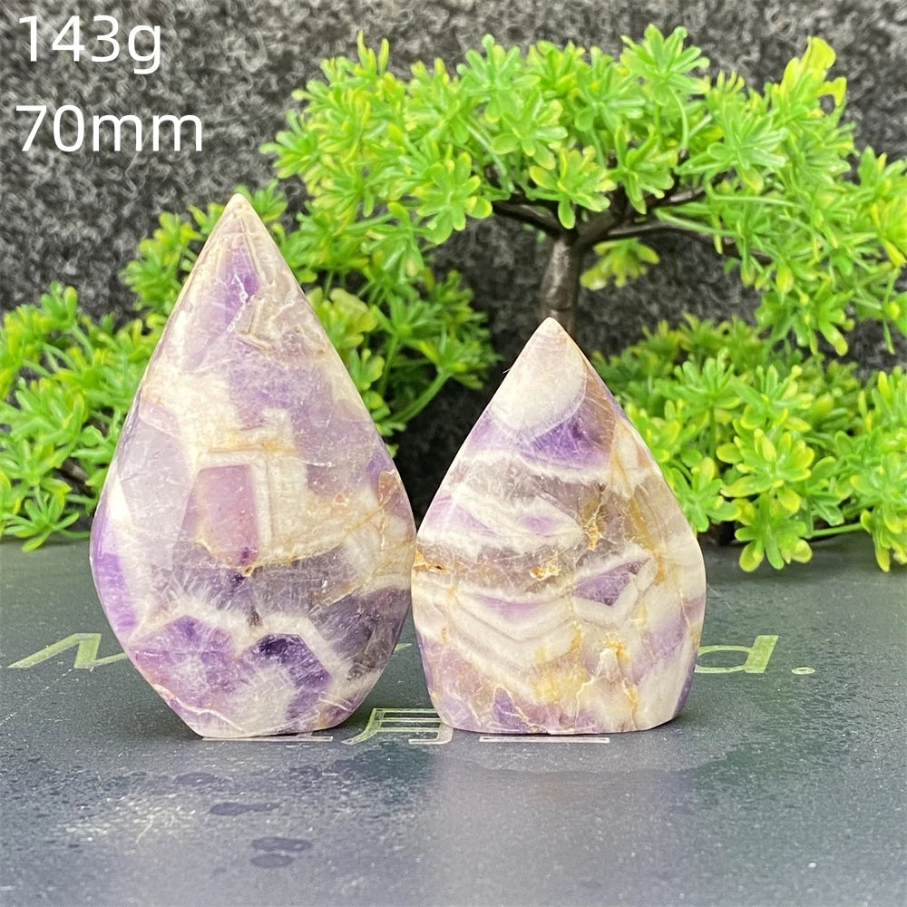 Natural Fantasy Amethyst Free Form Torch