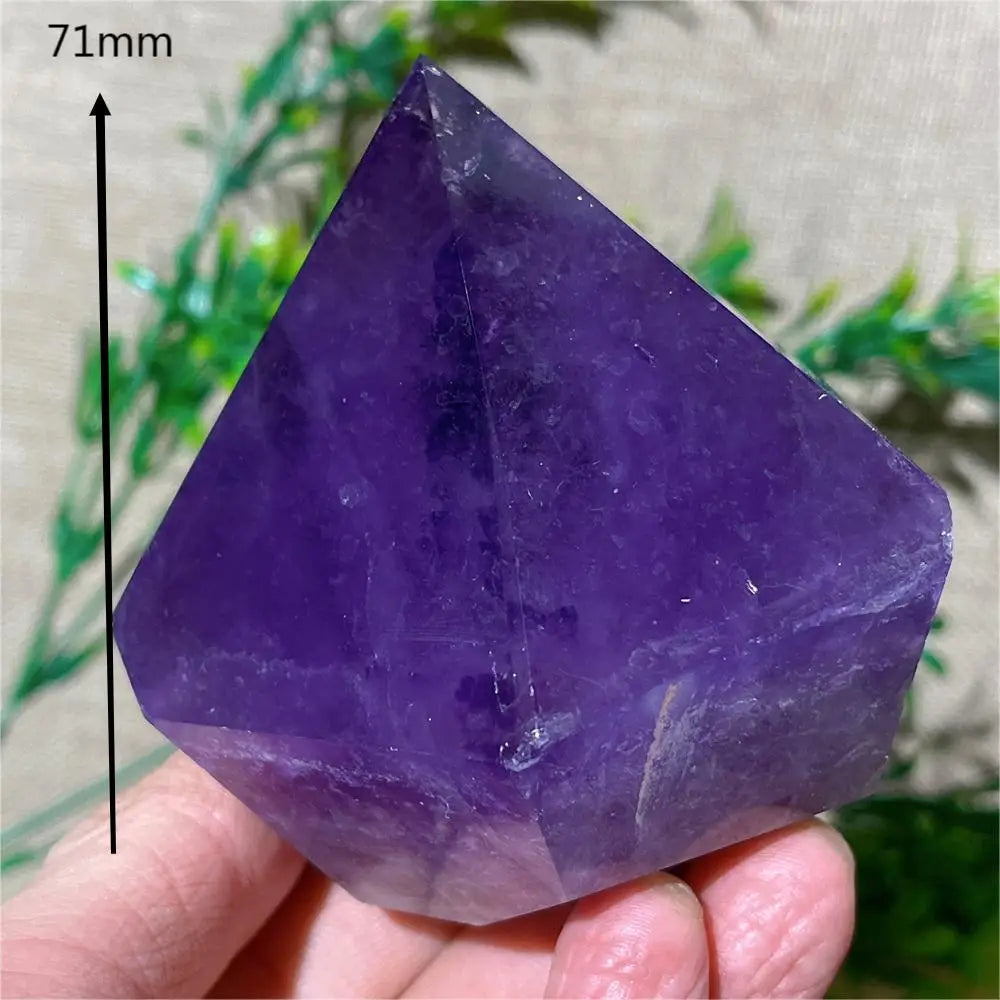 HQ Dark Purple Amethyst Cupcake Freeform