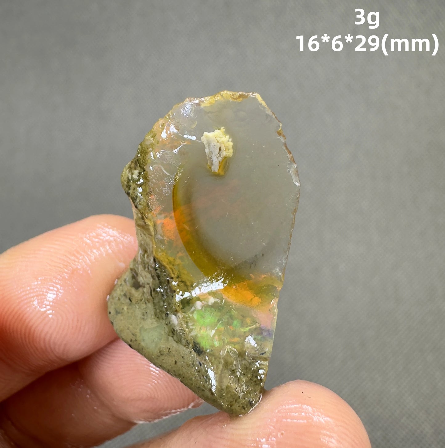 Natural Rare Ethiopian Water Opal Specimen