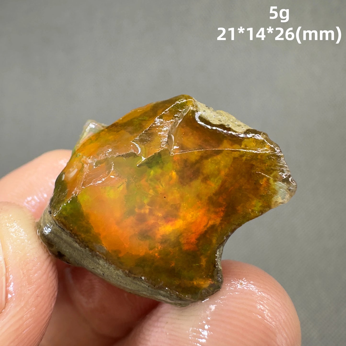 Natural Rare Ethiopian Water Opal Specimen