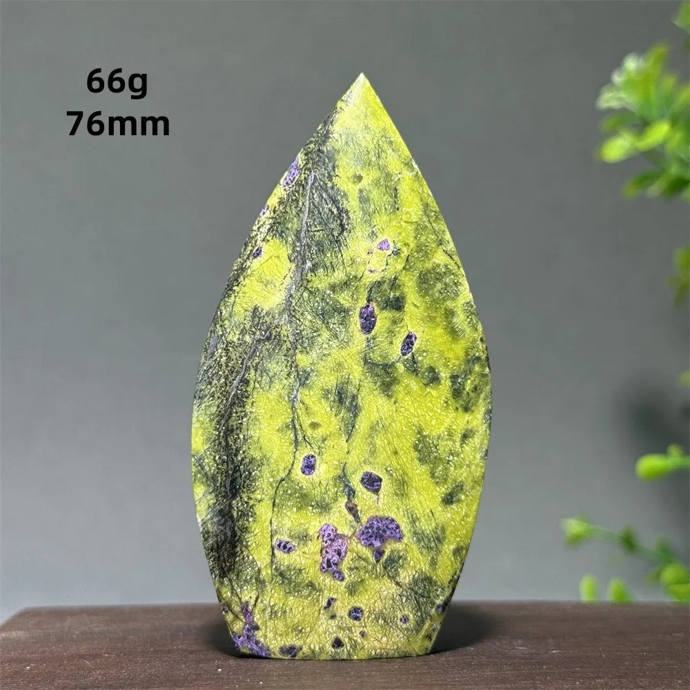 Natural Atlantisite Free Form Torch