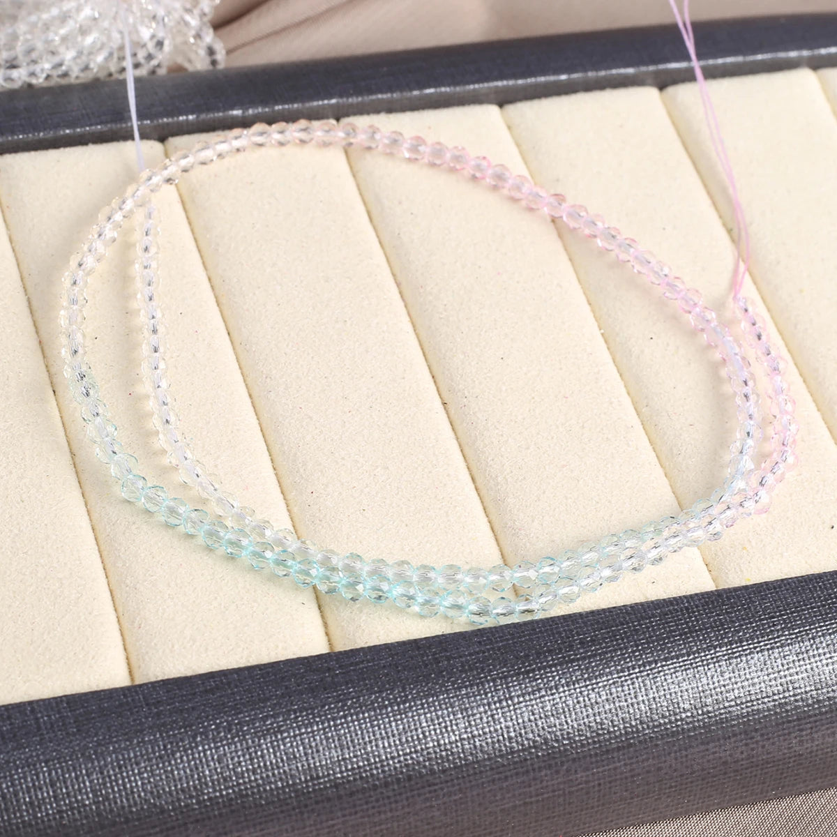 2mm Gradient Natural Stone Bead Strand