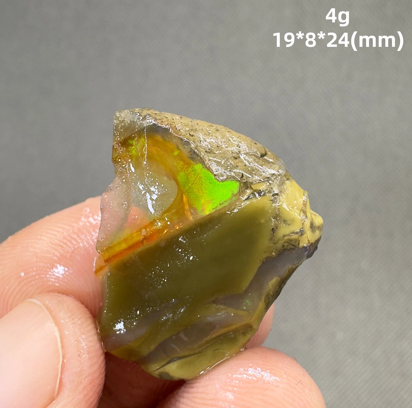 Natural Rare Ethiopian Water Opal Specimen