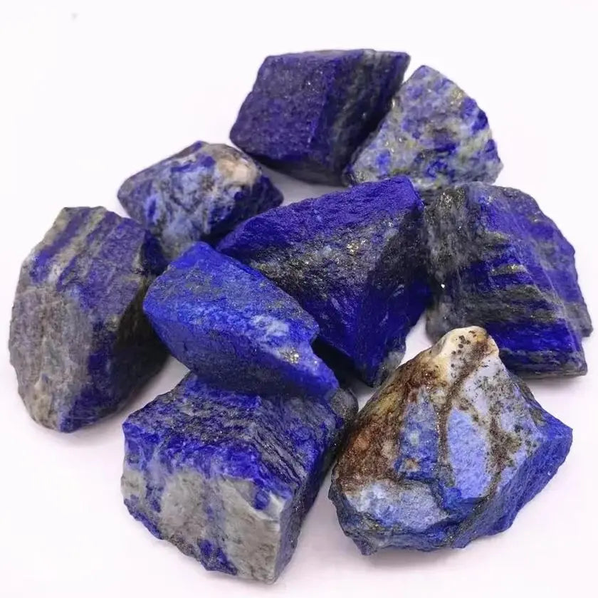 Pierre de lapis-lazuli naturelle de haute qualité d'Afghanistan, quartz brut, spécimens minéraux, cristaux de guérison spirituelle