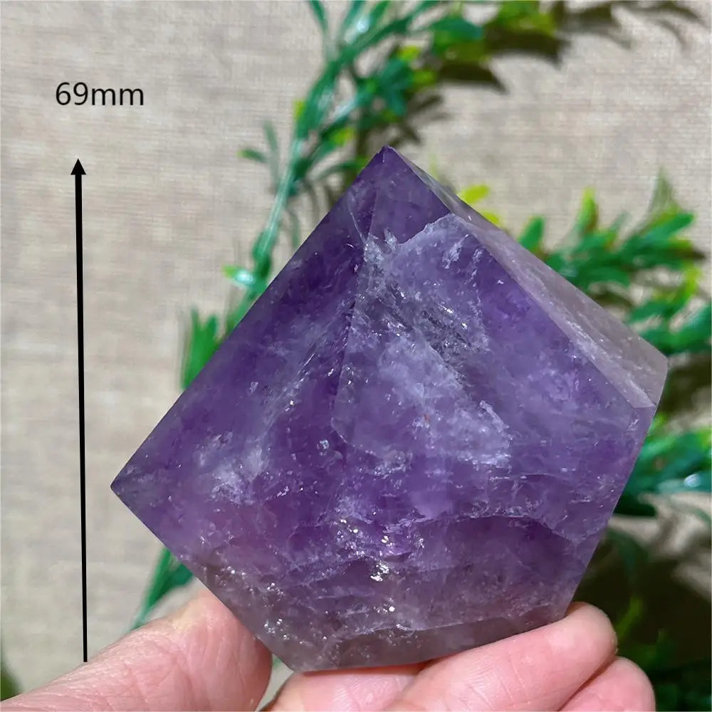 HQ Dark Purple Amethyst Cupcake Freeform