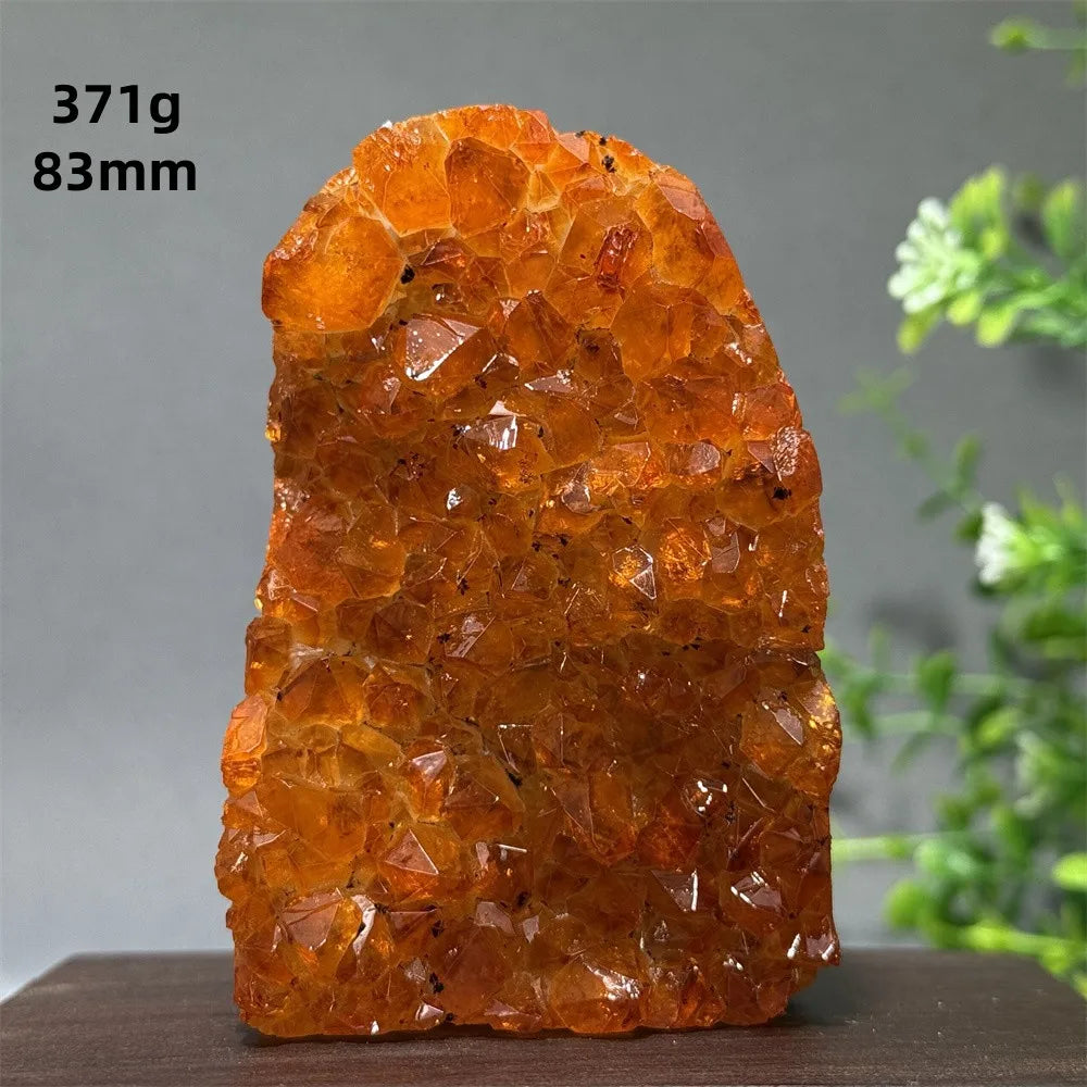 HQ Brazilian Citrine Freeform Geode