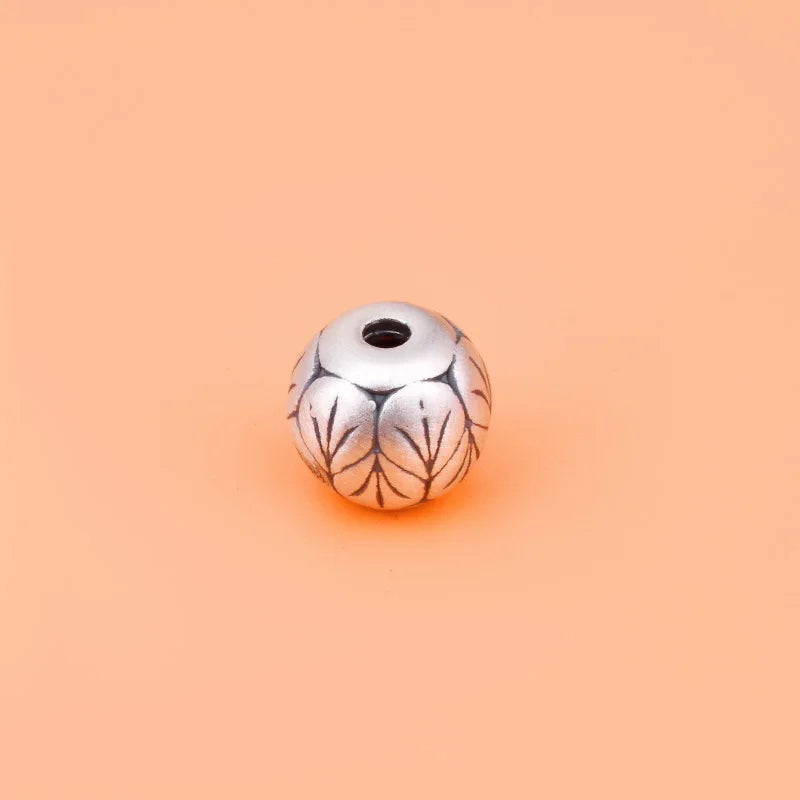 999 Sterling Silver Round Bead