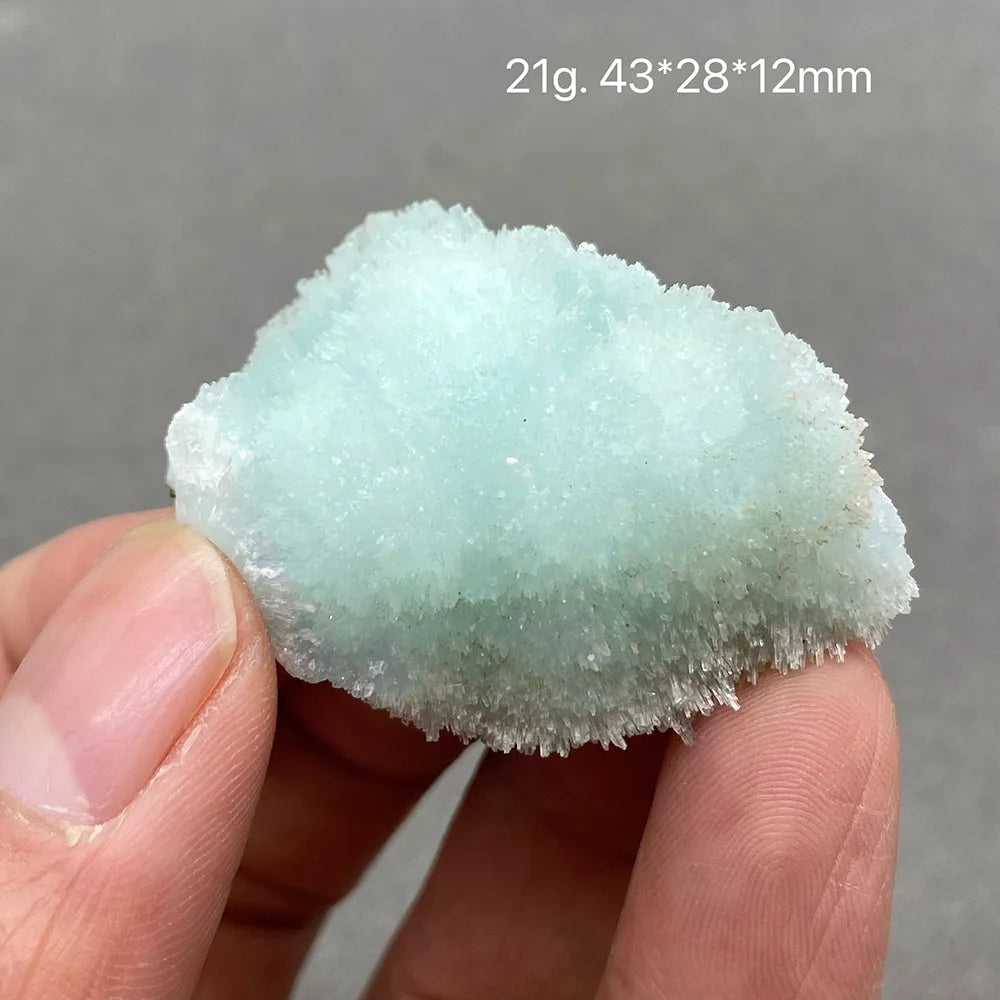 Natural Blue Aragonite Specimen