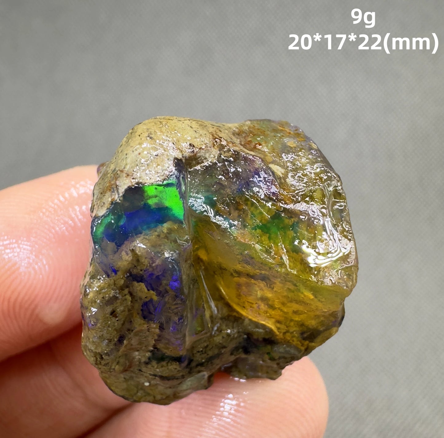 Natural Rare Ethiopian Water Opal Specimen