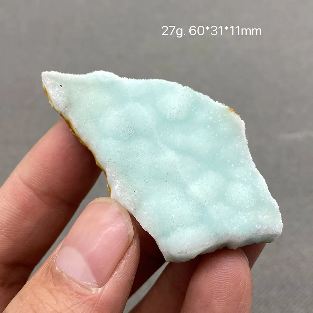 Natural Blue Aragonite Specimen