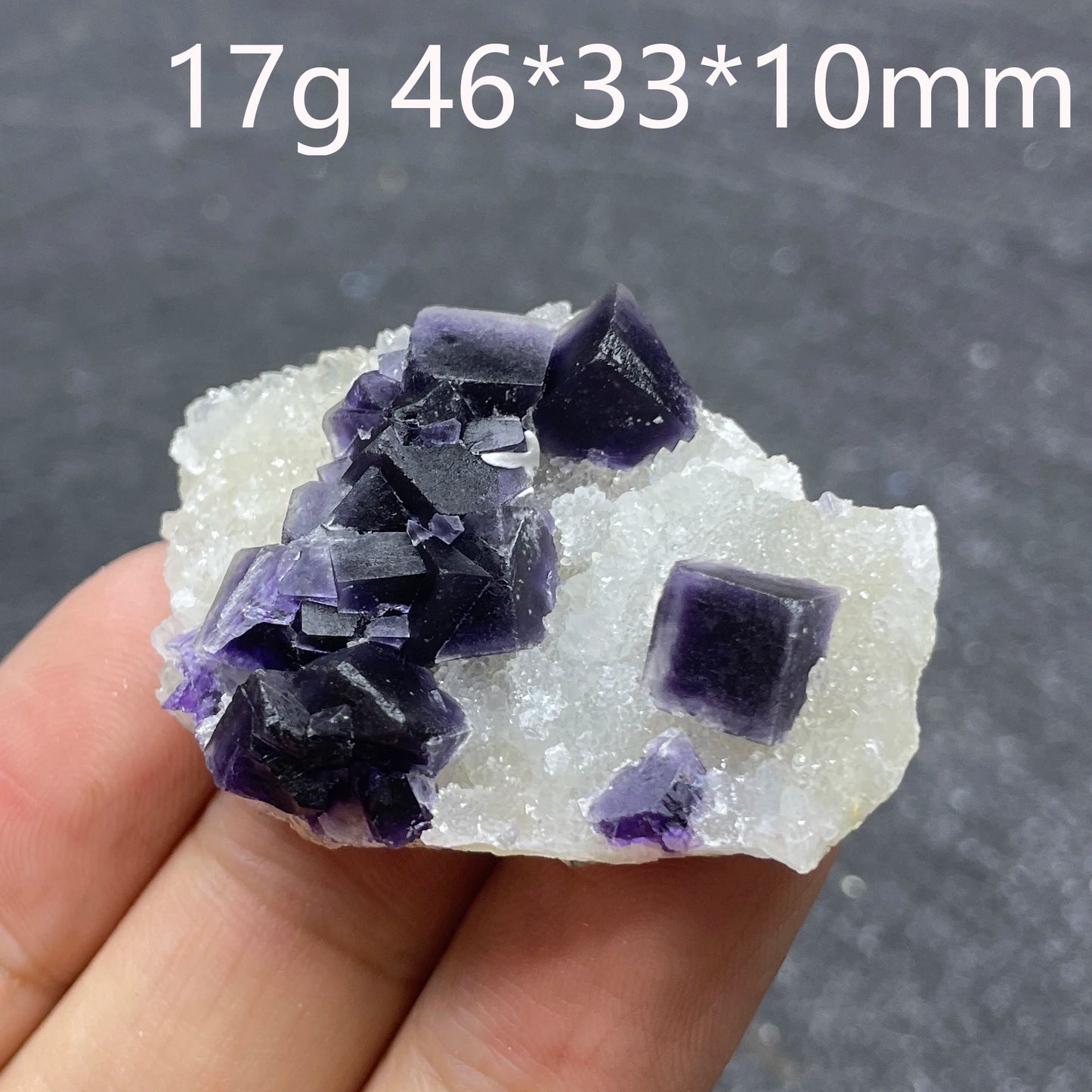 Natural Raw Purple Fluorite Crystal