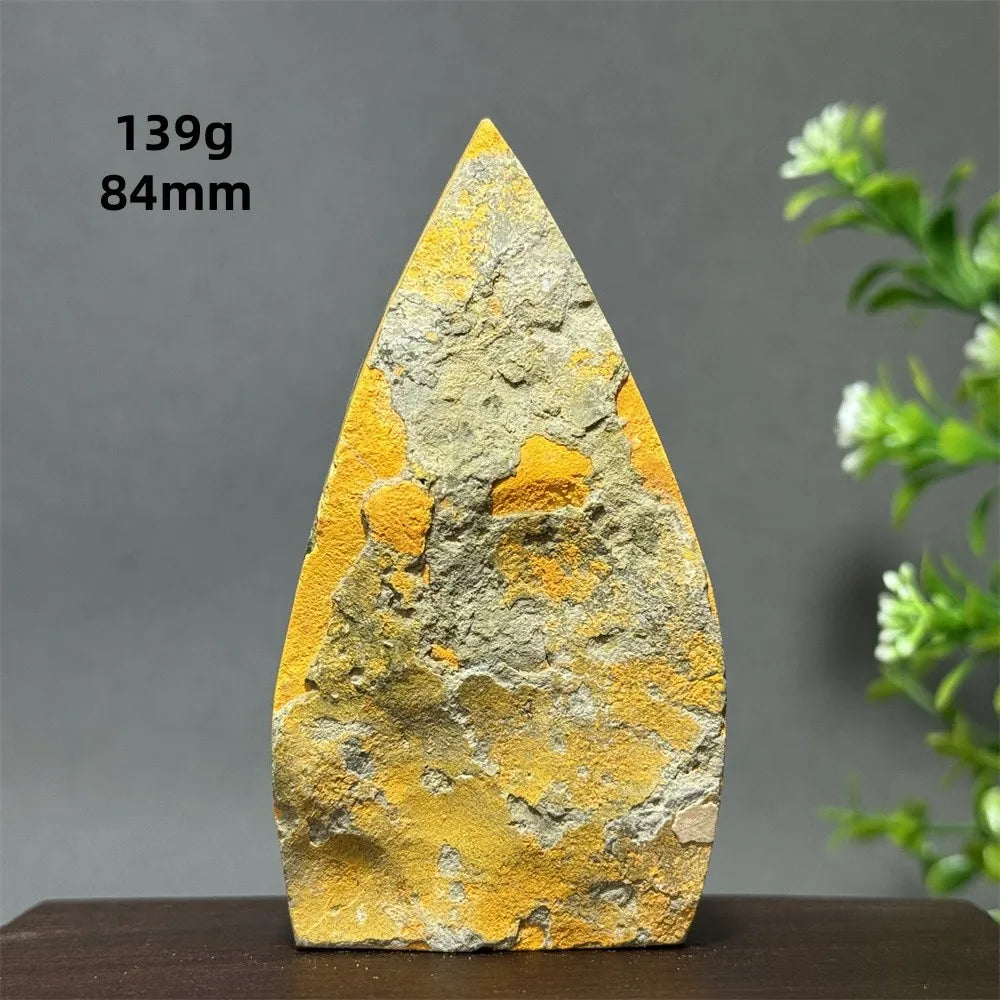 Natural Bumblebee Jasper Free Form Torch