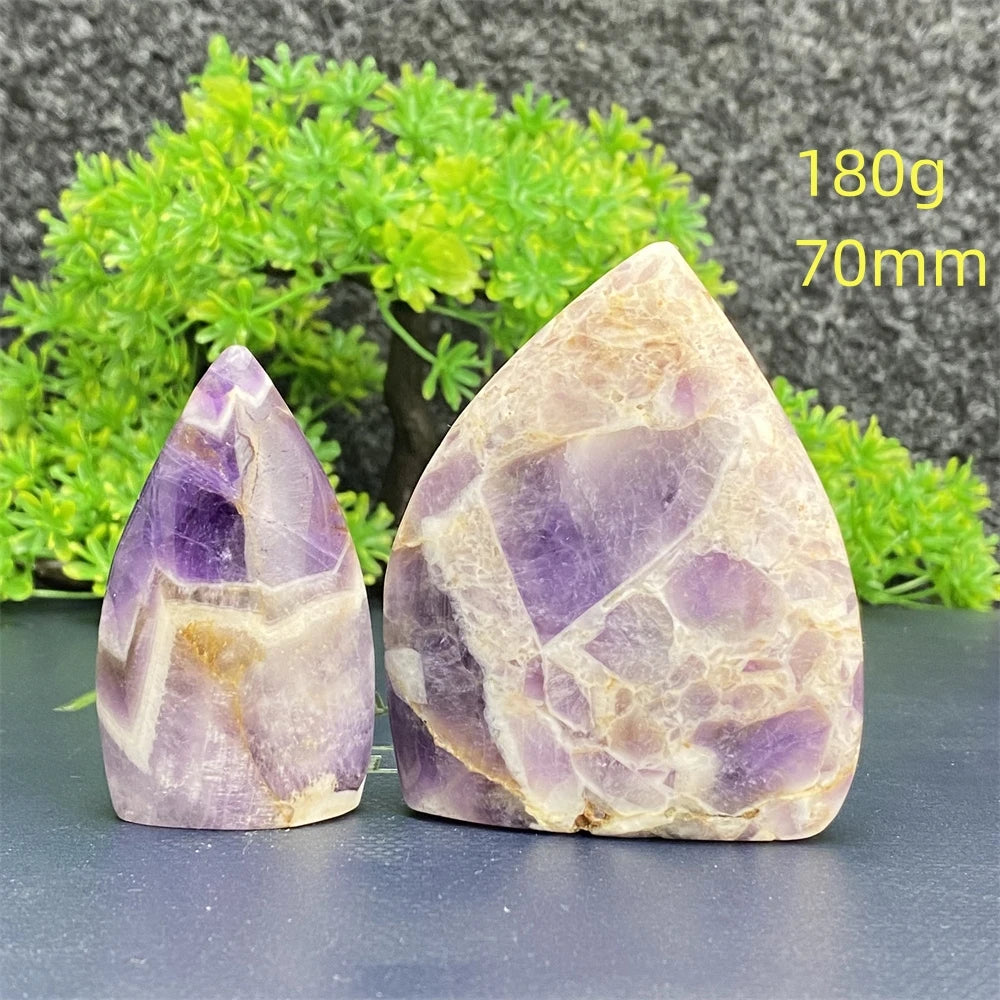 Natural Fantasy Amethyst Free Form Torch