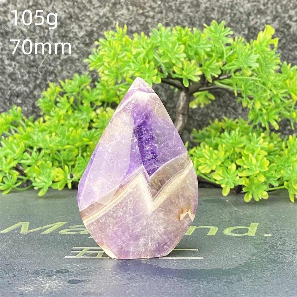 Natural Fantasy Amethyst Free Form Torch